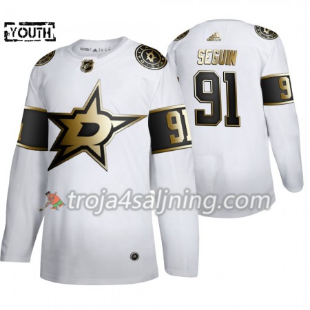 Dallas Stars tröja Tyler Seguin 91 2019-2020 Adidas Golden Edition Vit Authentic - NHL Tröjor Barn Dallas Stars tröja Tyler Seguin 91 2019-2020 Adidas Golden Edition Vit Authentic - NHL Tröjor Barn